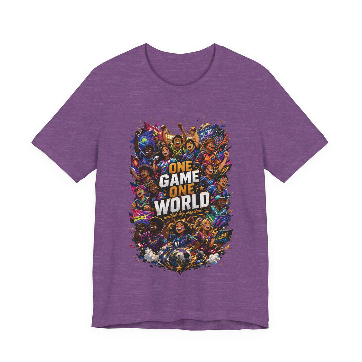 One Game One World Gamer Graphic T Shirt