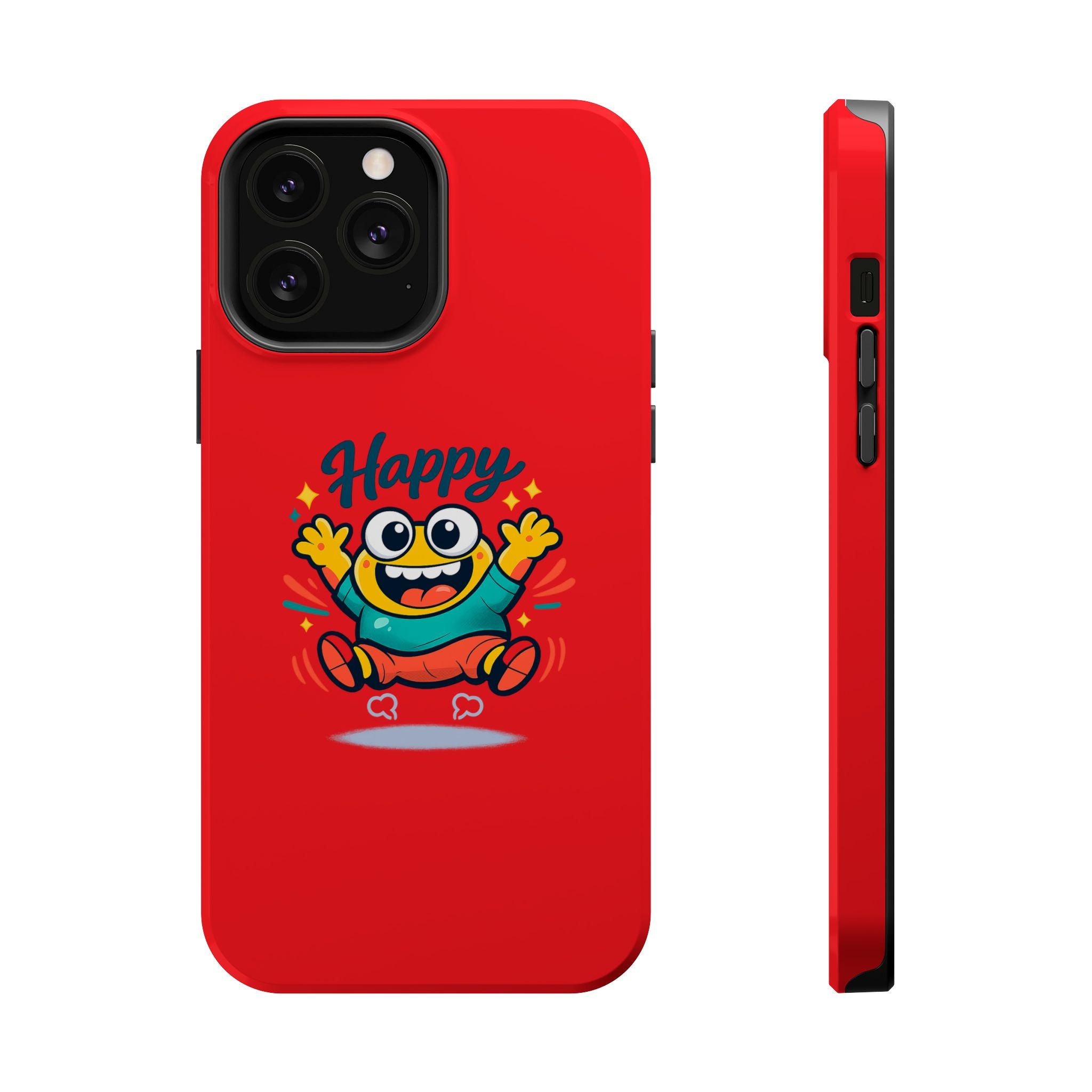 Happy Monster Magnetic Impact-Resistant Phone Case