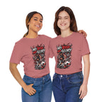No Risk No Glory Soccer T-Shirt — Dynamic Football Player Graphic Tee