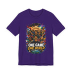 One Game One World Soccer Graphic T Shirt