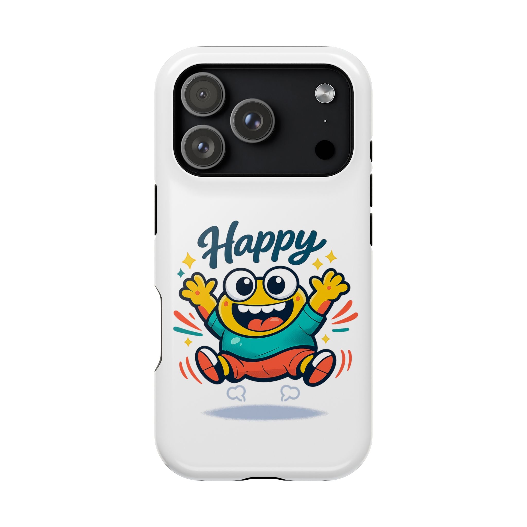 Happy Monster Magnetic Impact-Resistant Phone Case