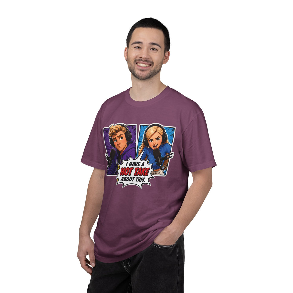 Hot Take Central I Have a Hot Take About This Podcast T Shirt
