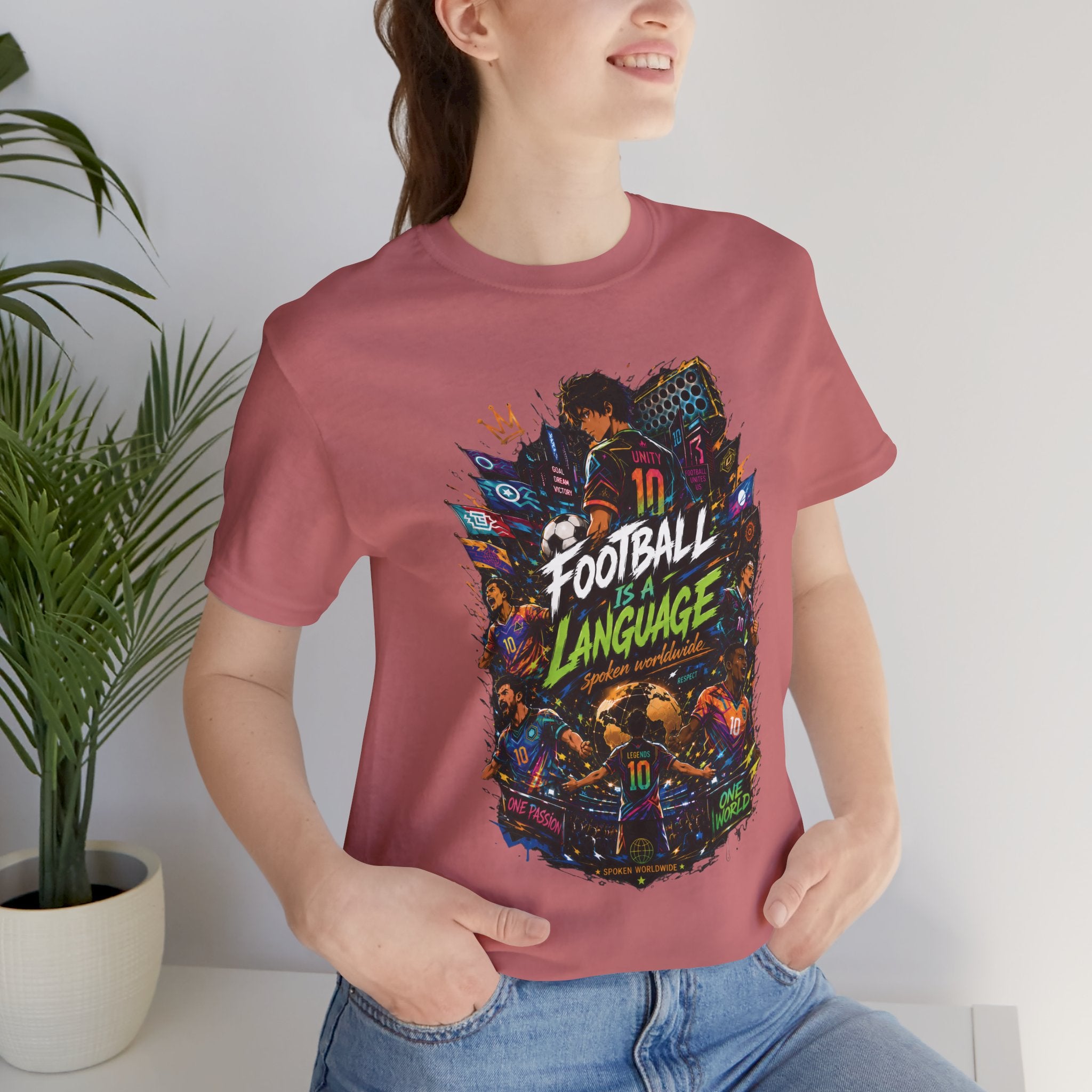 Football Is A Language T‑Shirt