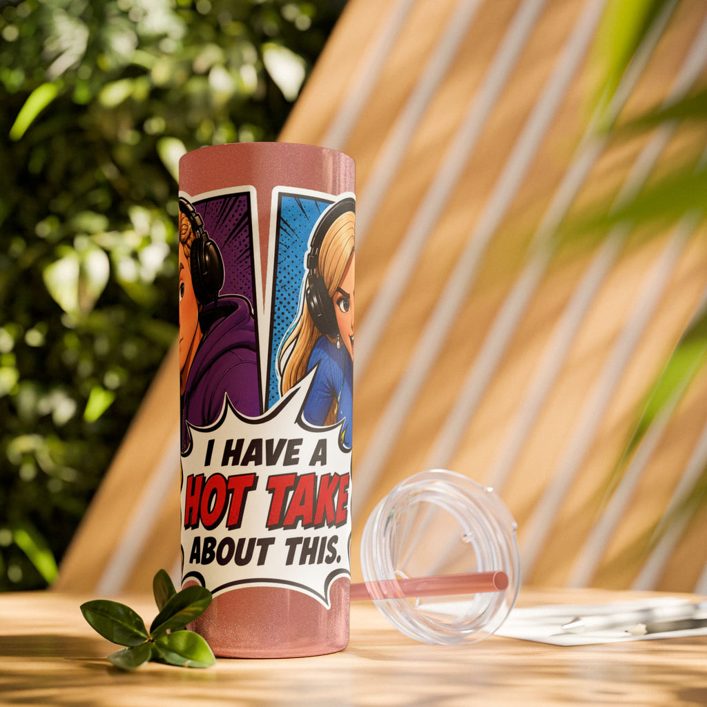Hot Take Central I Have a Hot Take About This 20oz Pop Art Tumbler