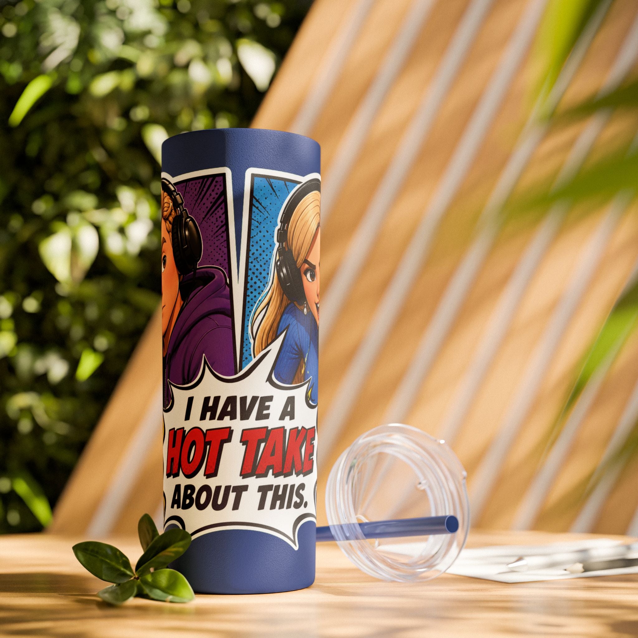 Hot Take Central I Have a Hot Take About This 20oz Pop Art Tumbler