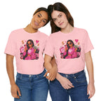 Boss Babe Pink Fashion Tee — Women’s Glam Money & Shopping Graphic Shirt