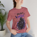 Protect Your Peace T-Shirt — Gothic Butterfly Graphic Tee