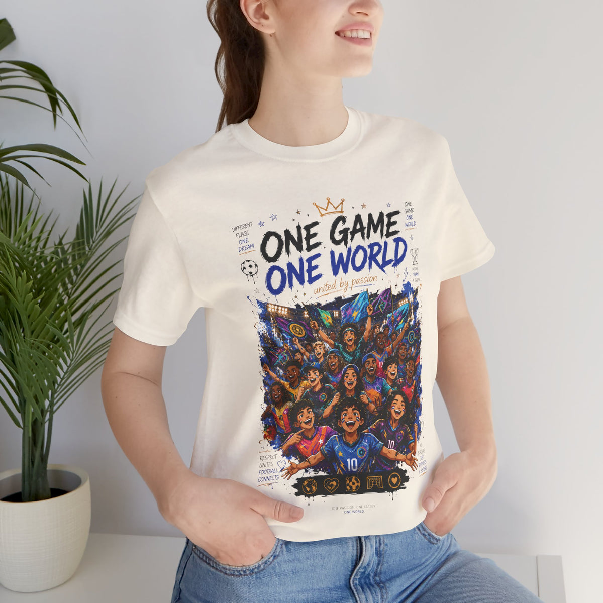 One Game One World Soccer T Shirt