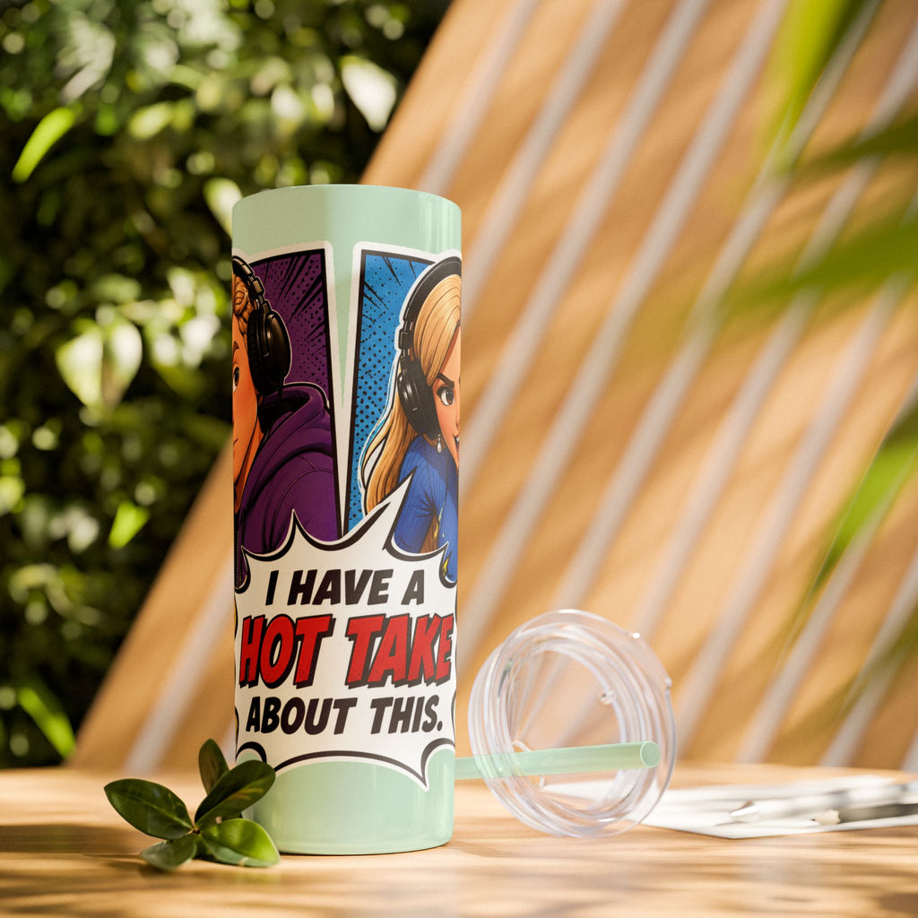 Hot Take Central I Have a Hot Take About This 20oz Pop Art Tumbler