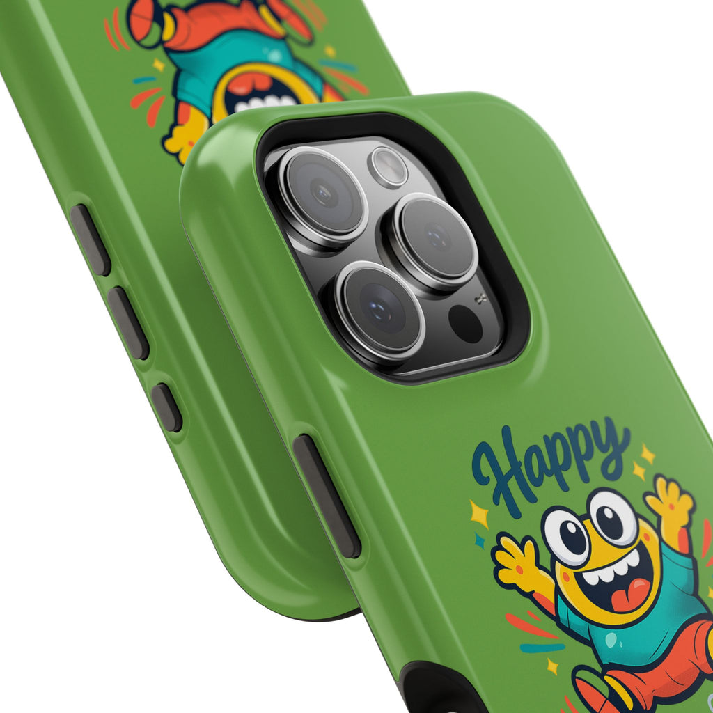 Happy Monster Magnetic Impact-Resistant Phone Case