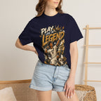 Play Like a Legend Soccer T-Shirt — Vintage Goal Celebration Graphic Tee