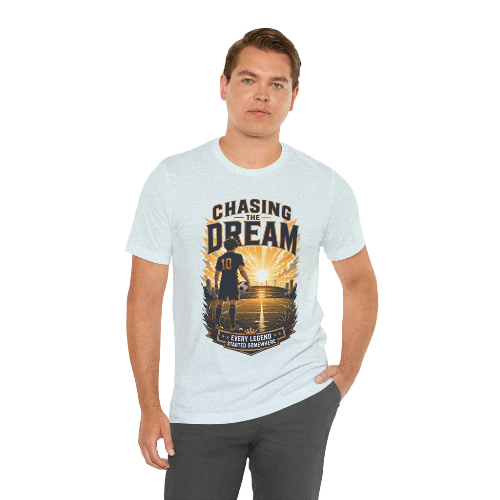 Chasing the Dream Soccer Graphic T Shirt