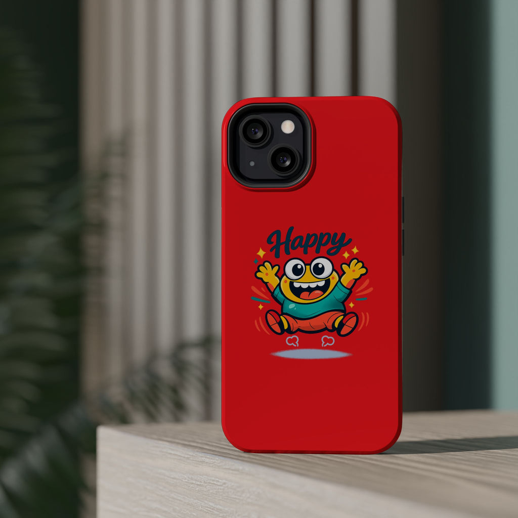 Happy Monster Magnetic Impact-Resistant Phone Case
