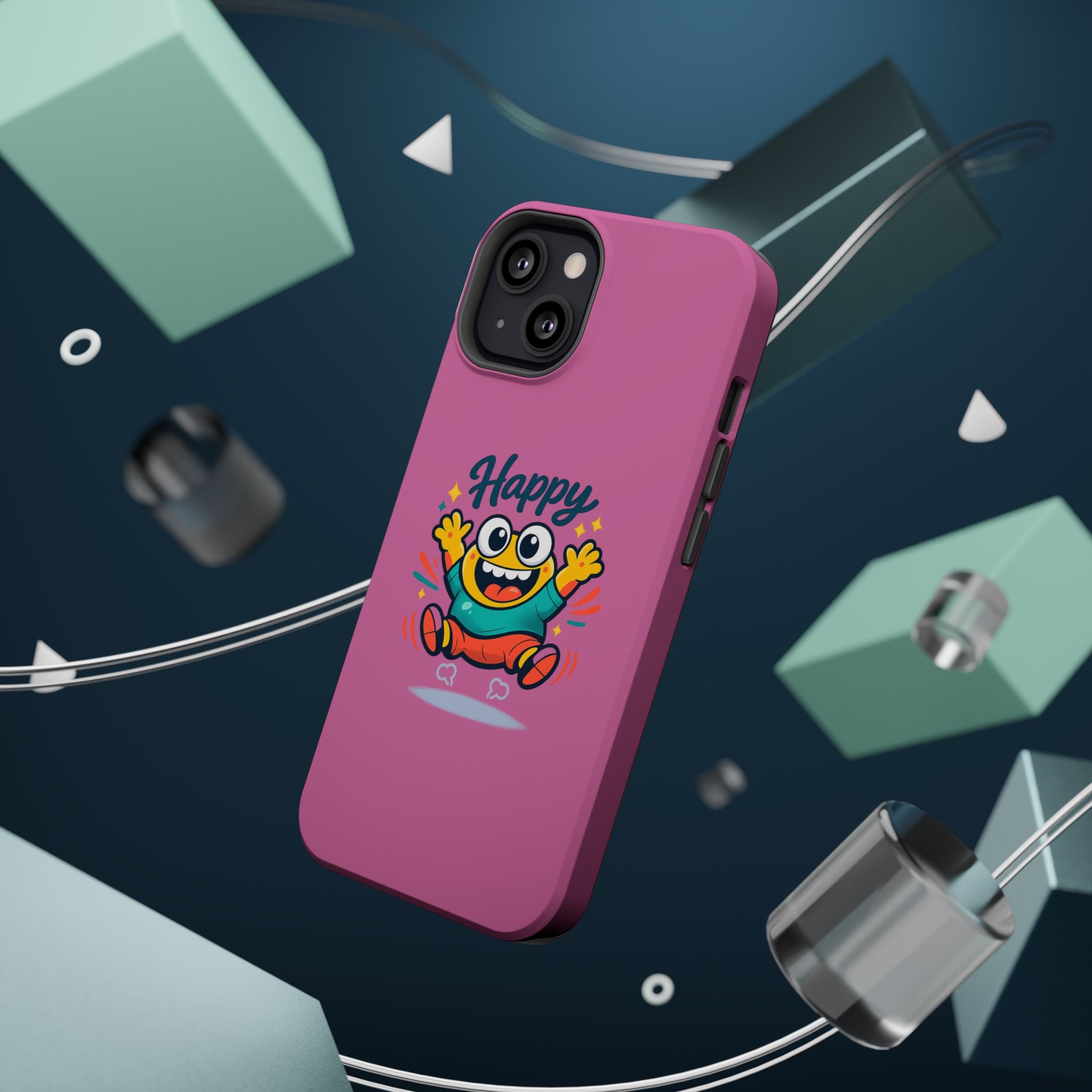 Happy Monster Magnetic Impact-Resistant Phone Case