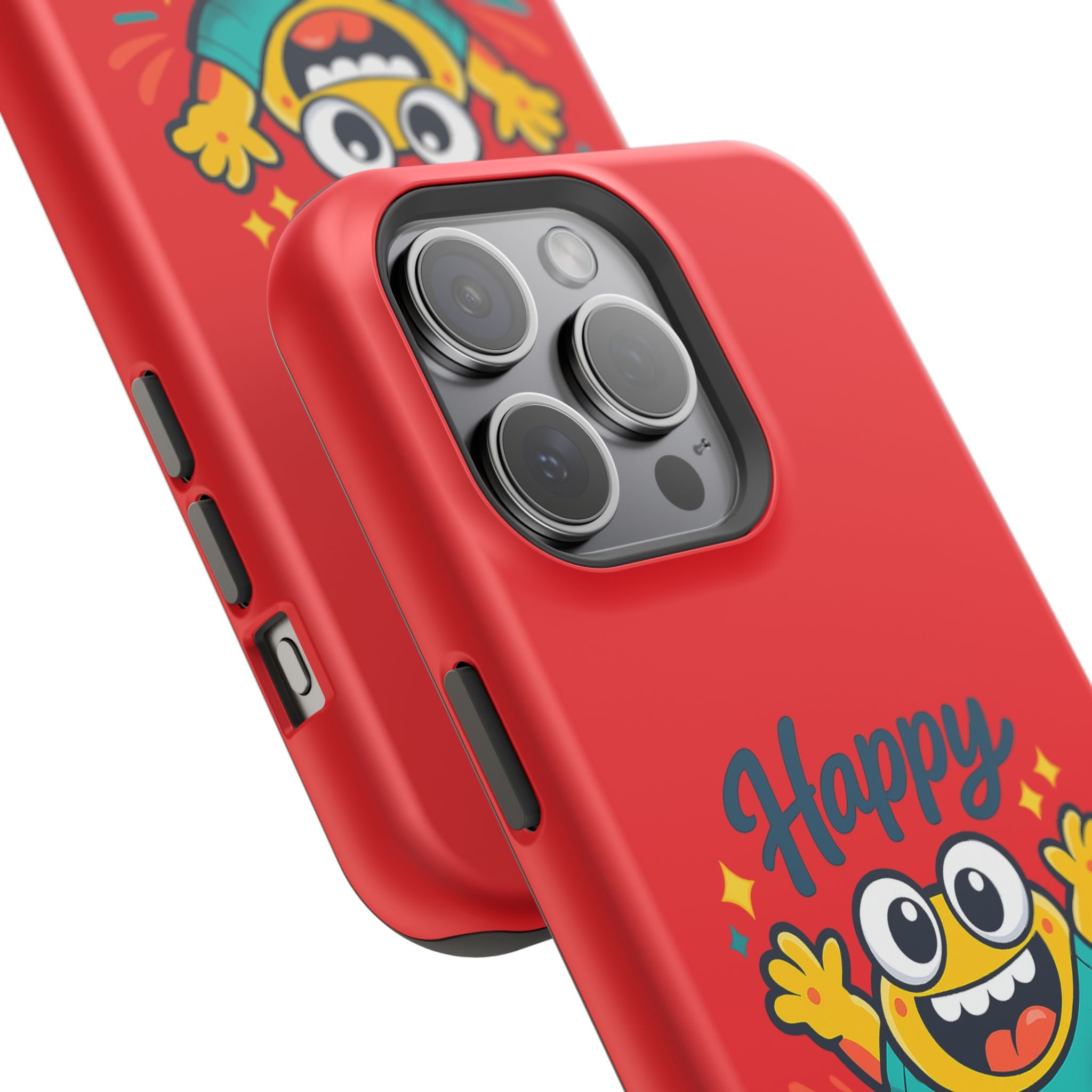 Happy Monster Magnetic Impact-Resistant Phone Case