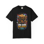 One Game One World Soccer T Shirt International Football Graphic Tee