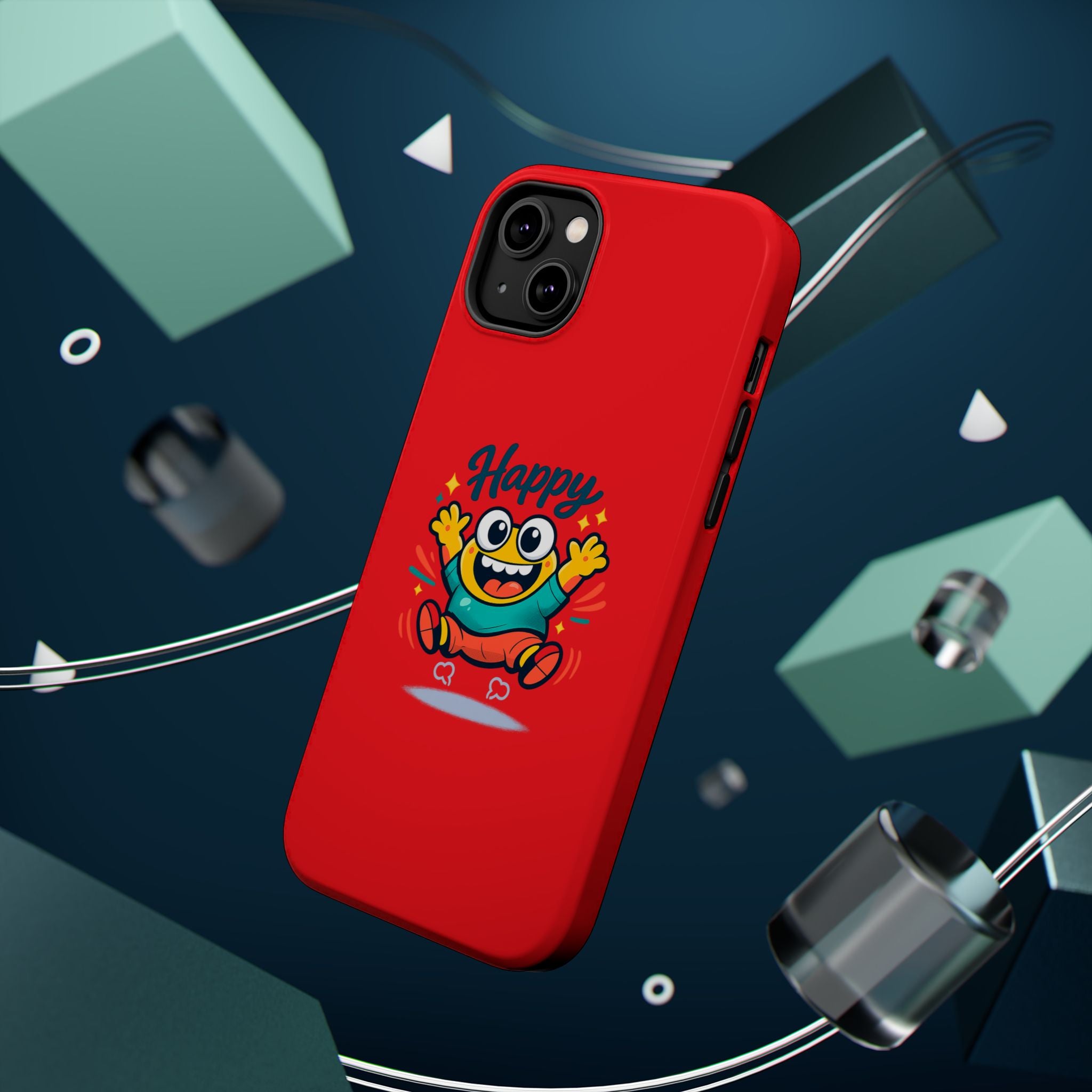 Happy Monster Magnetic Impact-Resistant Phone Case