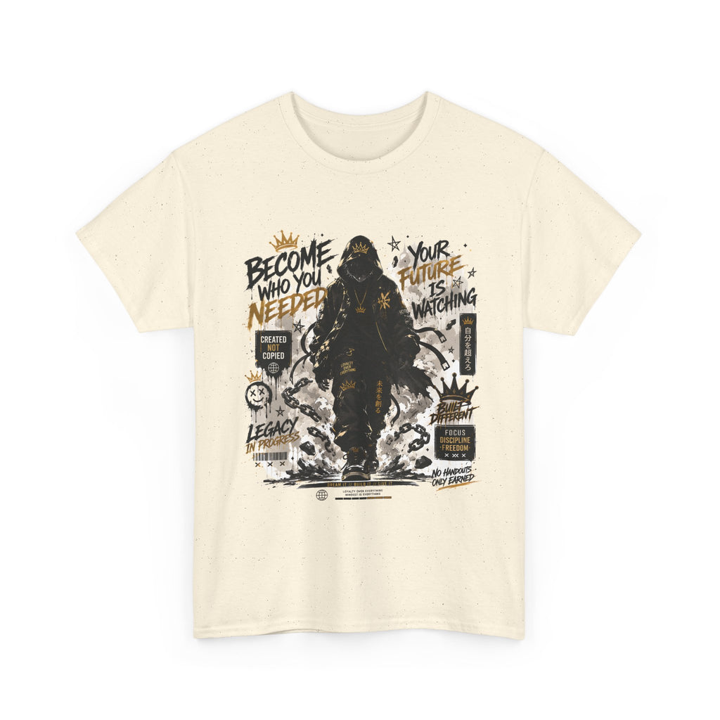 Become Who You Needed Inspirational Graphic T Shirt