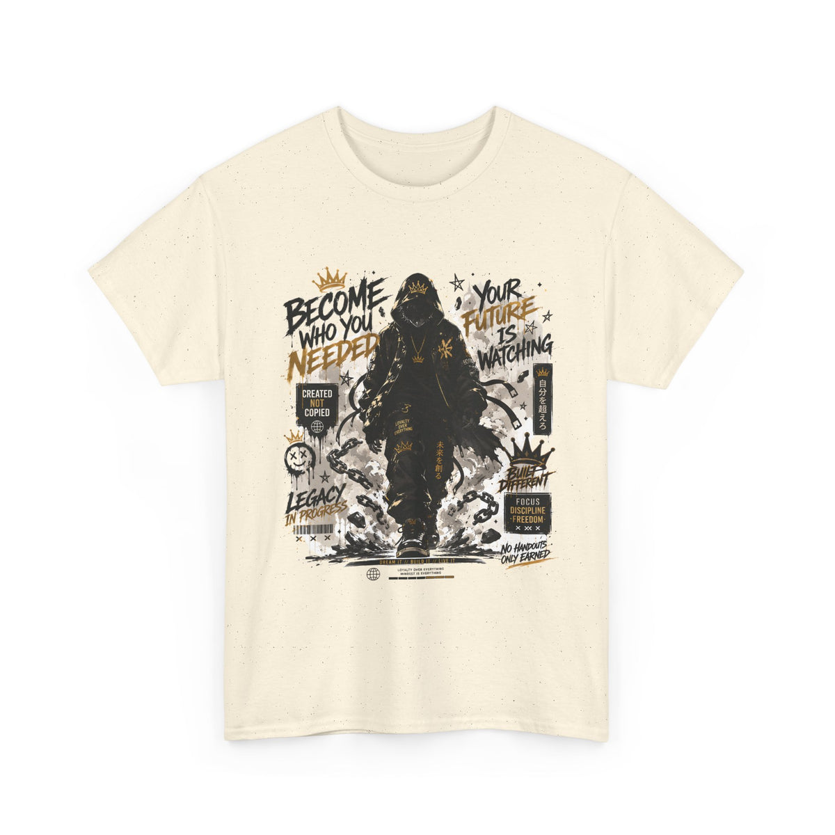 Become Who You Needed Inspirational Graphic T Shirt