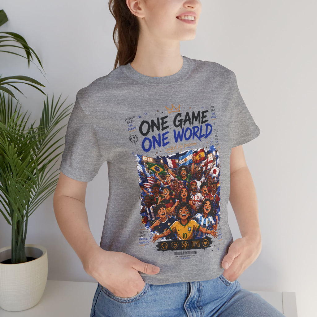 One Game One World Soccer T-Shirt