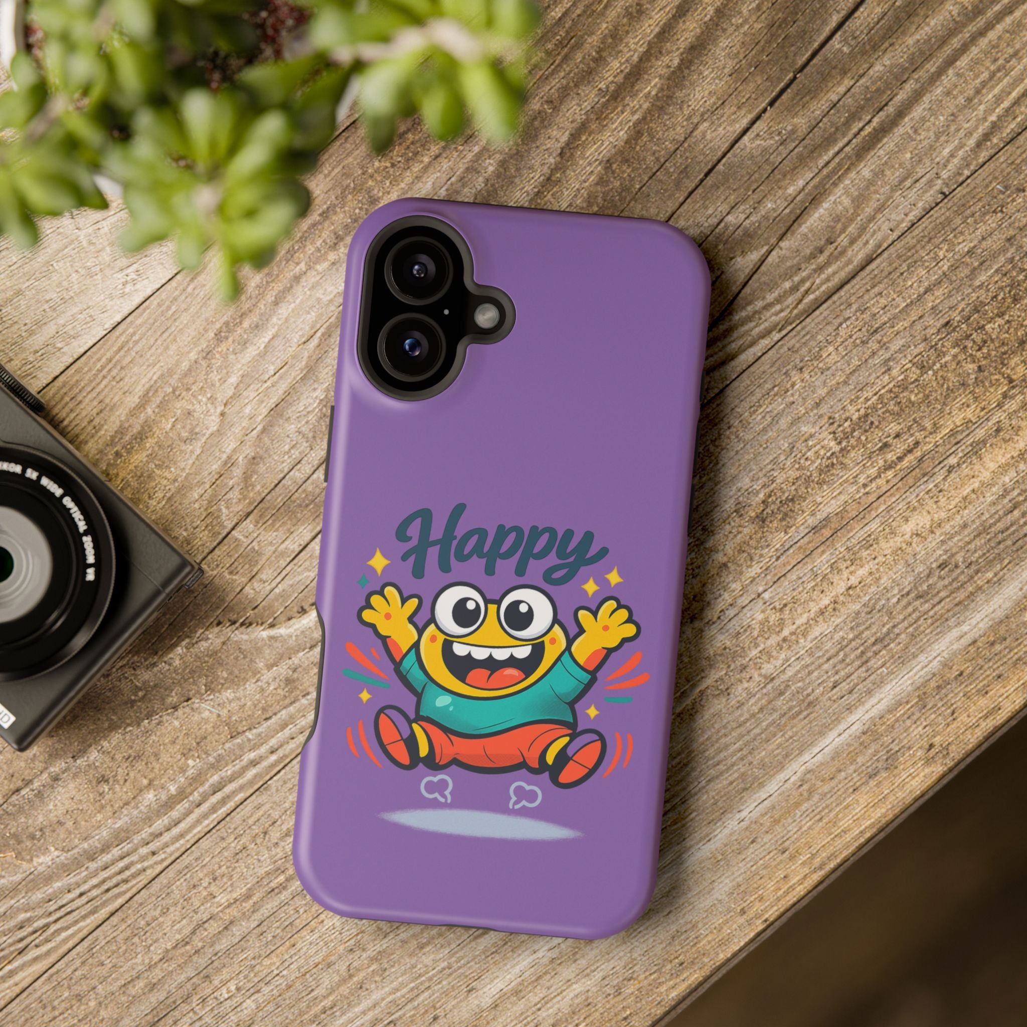 Happy Monster Magnetic Impact-Resistant Phone Case