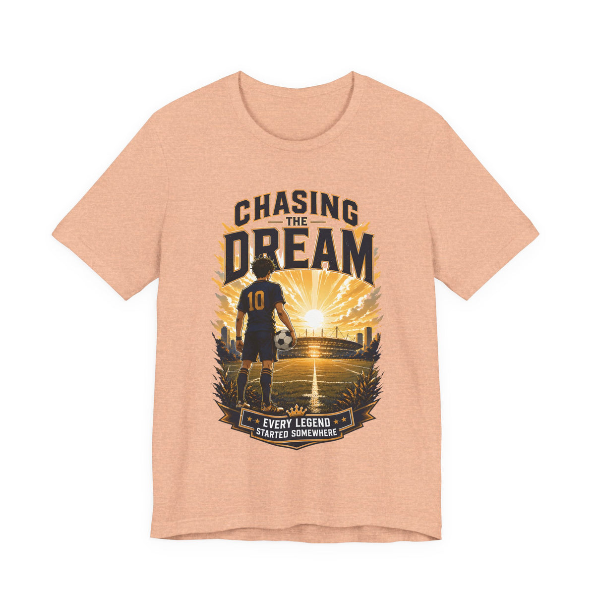 Chasing the Dream Soccer Graphic T Shirt