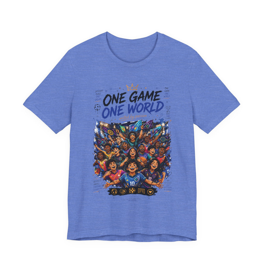 One Game One World Soccer T Shirt