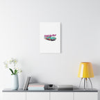 Retro Racing Car Canvas Wall Art – Vintage Dragster Design
