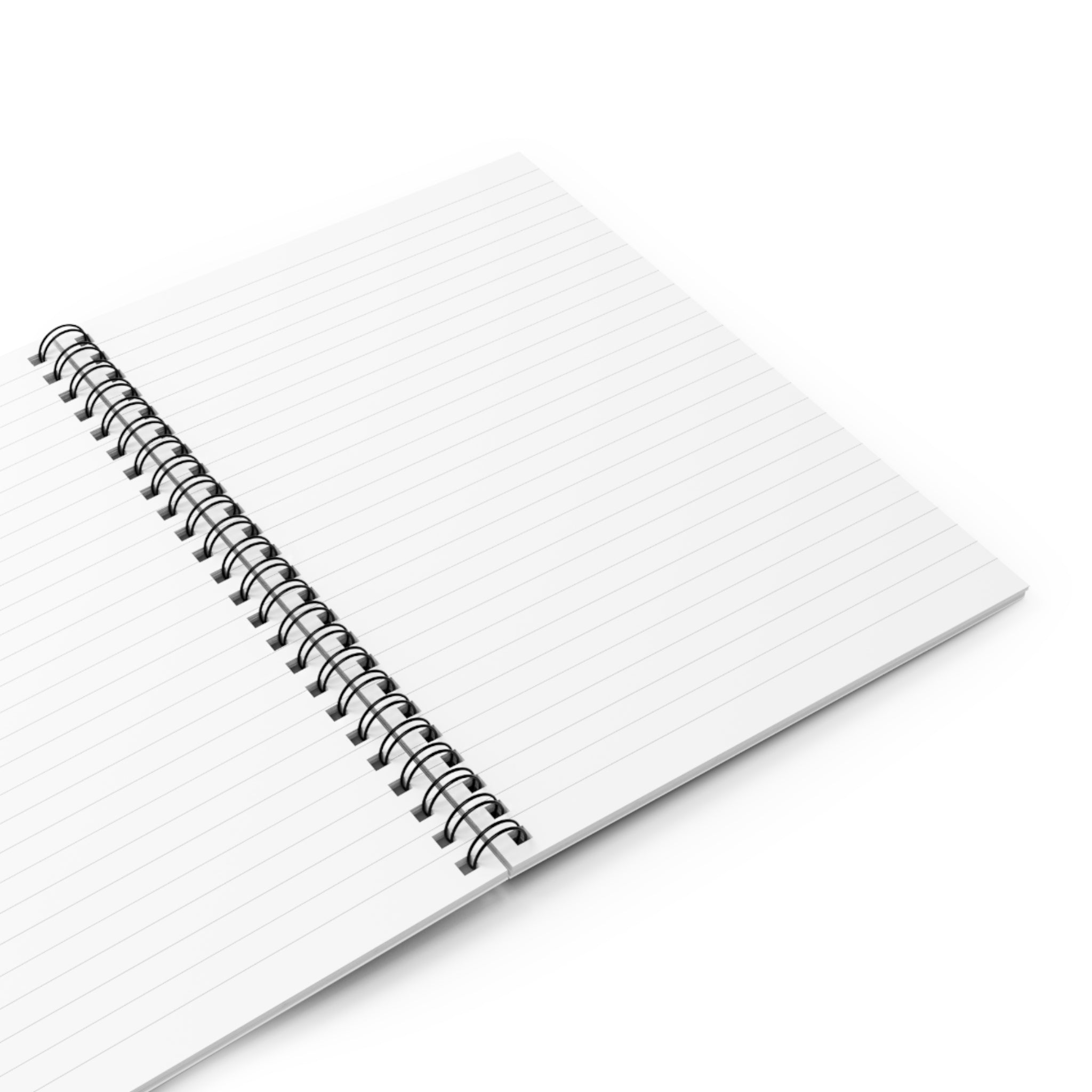 Happy Cartoon Monster Spiral Notebook – Ruled Journal