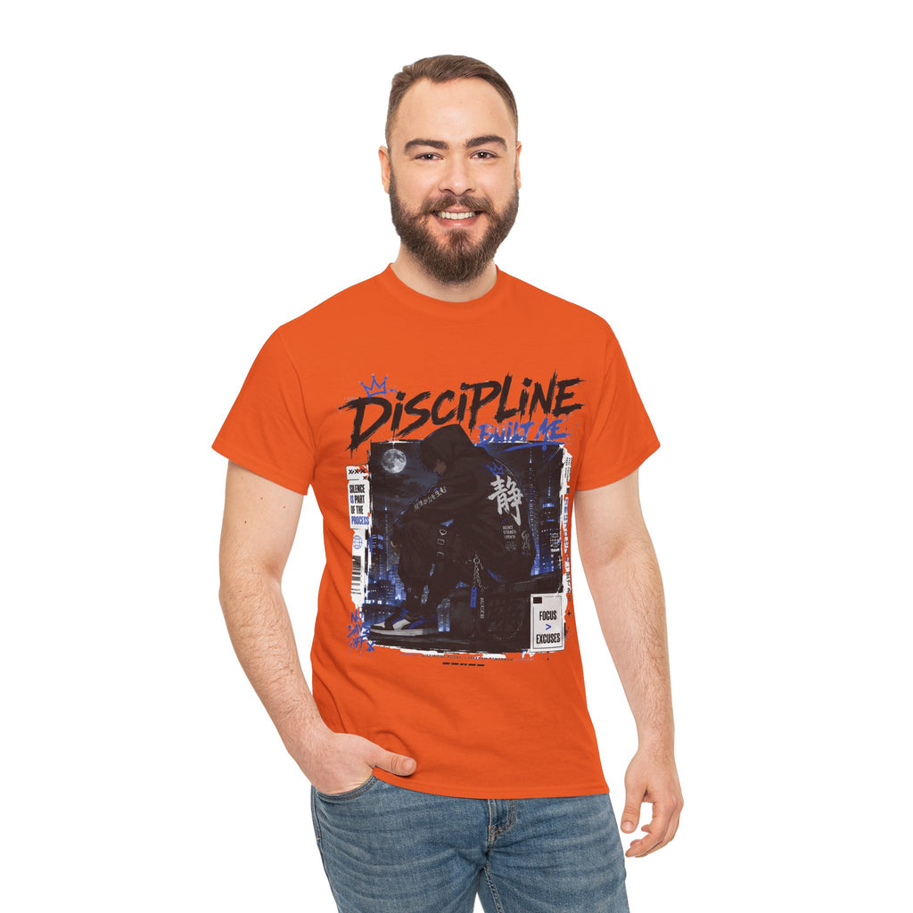 Discipline Built Me Anime Streetwear T Shirt