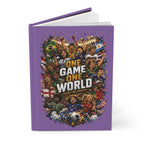 One Game One World Soccer Hardcover Journal — World Cup Fan Notebook