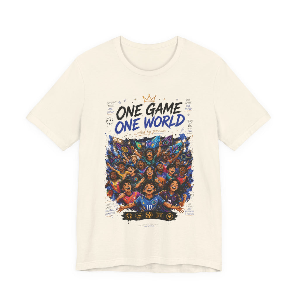 One Game One World Soccer T Shirt