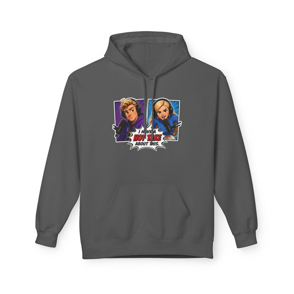 Pop-Art "I HAVE A HOT TAKE ABOUT THIS" Hoodie — Hot Take Central Graphic