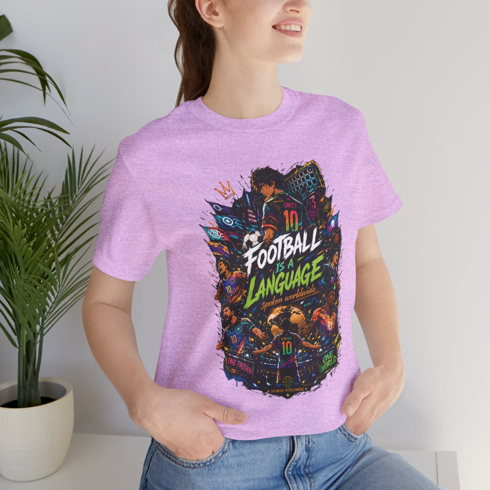 Football Is A Language T‑Shirt
