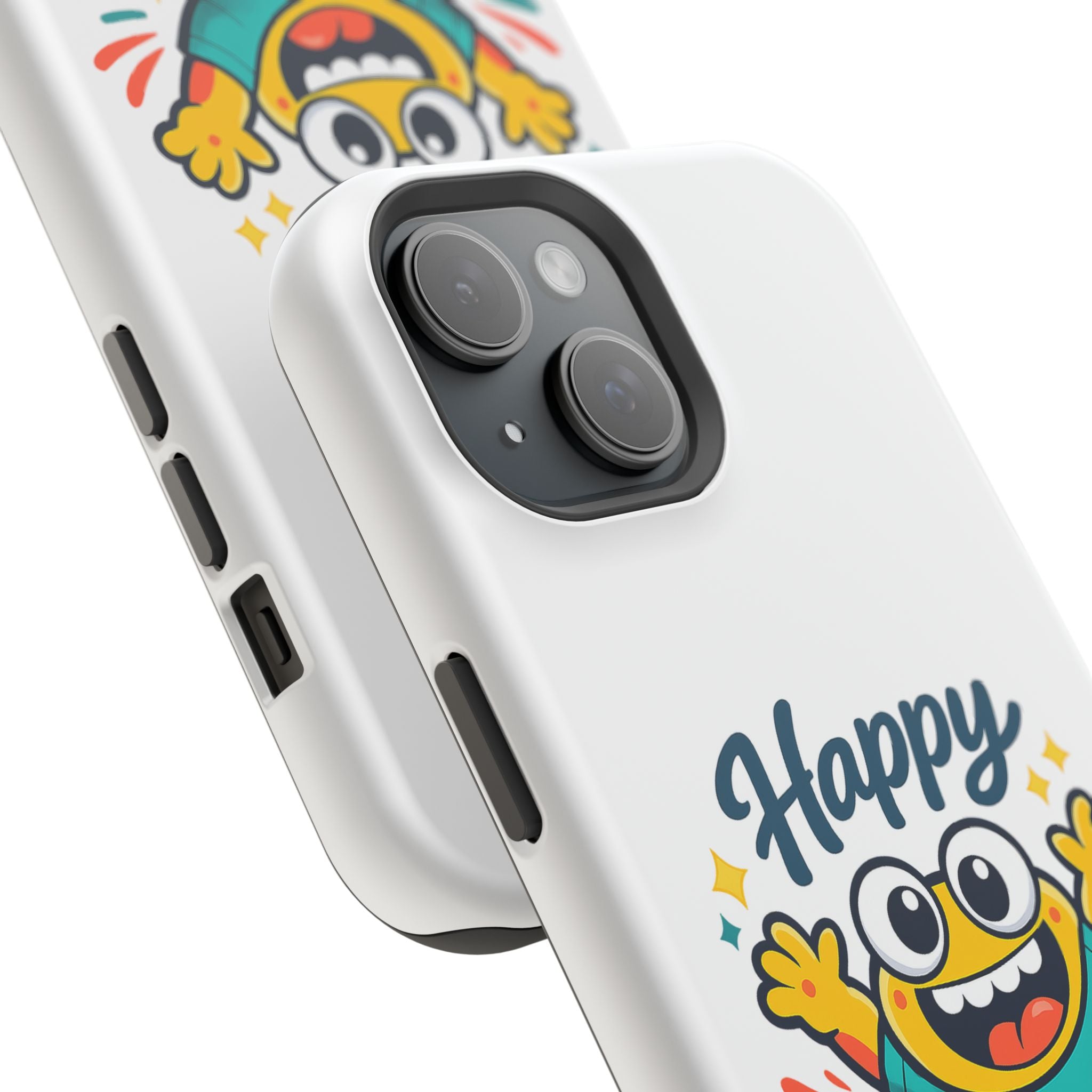 Happy Monster Magnetic Impact-Resistant Phone Case