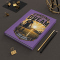 Soccer Journal — "Chasing the Dream" Hardcover Notebook (Custom Name & Number)