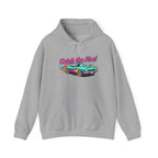 Retro Cartoon Dragster Hoodie – Vintage Racing Flame Graphic Pullover