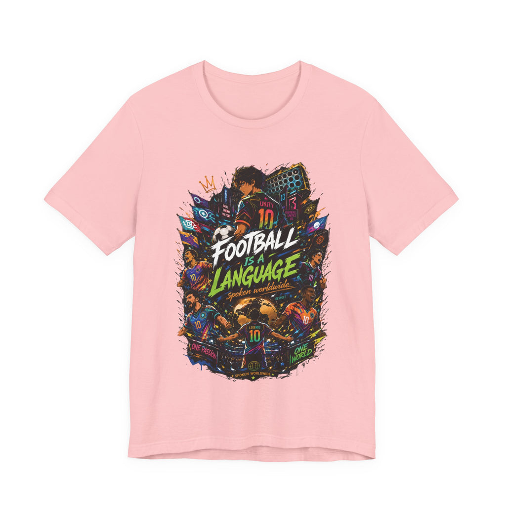 Football Is a Language Graphic T Shirt