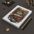 Hardcover Journal — "One Game One World" Soccer World Cup Fan Notebook