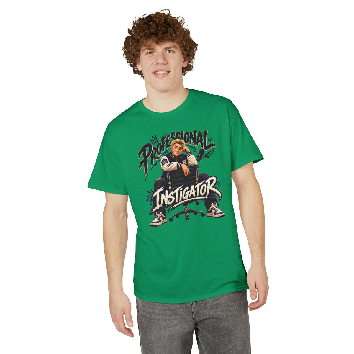 Hot Take Central Professional Instigator Jake Graphic T Shirt