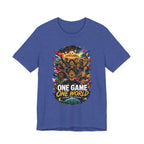 Soccer Graphic Tee - "One Game One World" Graphic T-Shirt