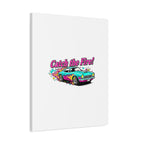 Retro Racing Car Canvas Wall Art – Vintage Dragster Design