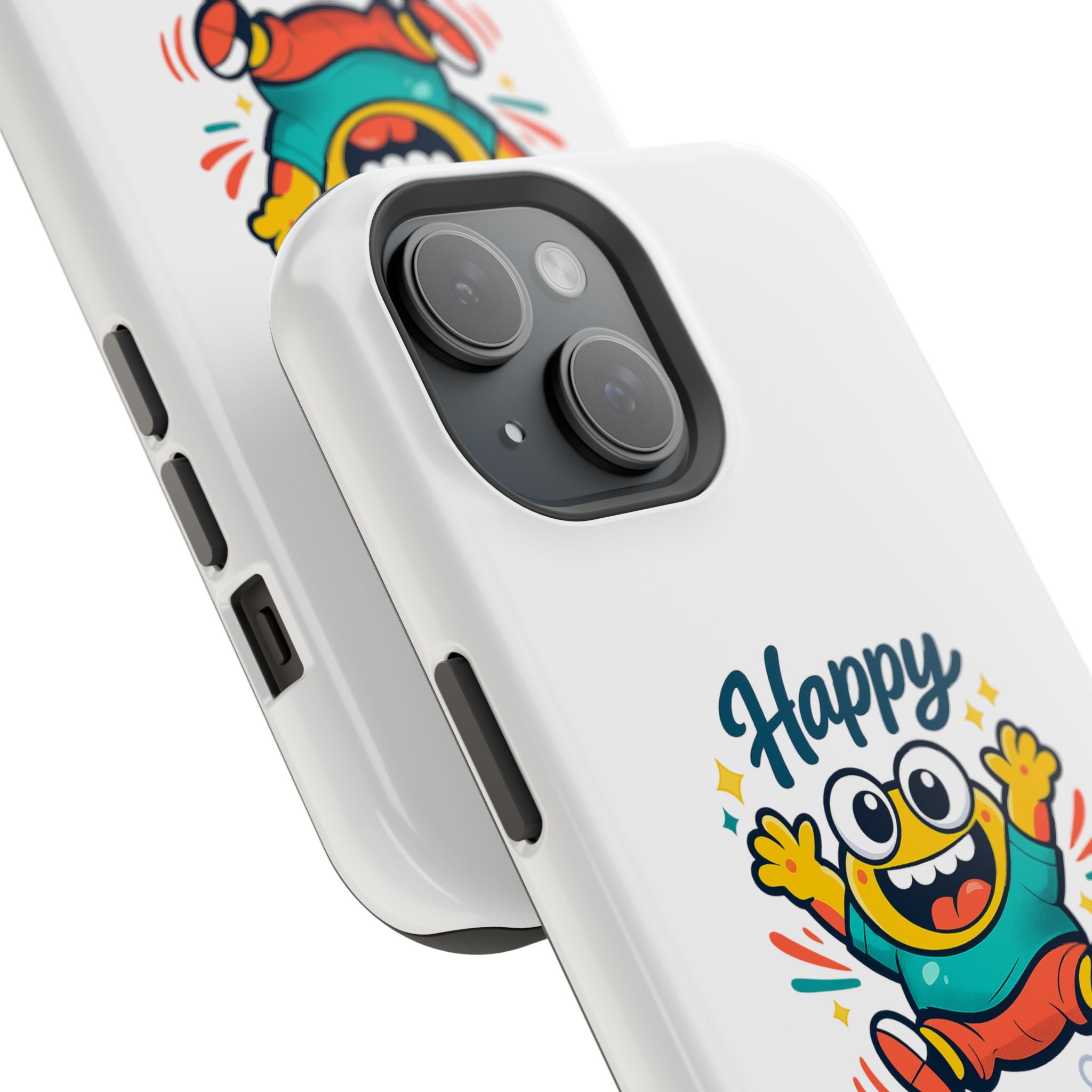 Happy Monster Magnetic Impact-Resistant Phone Case