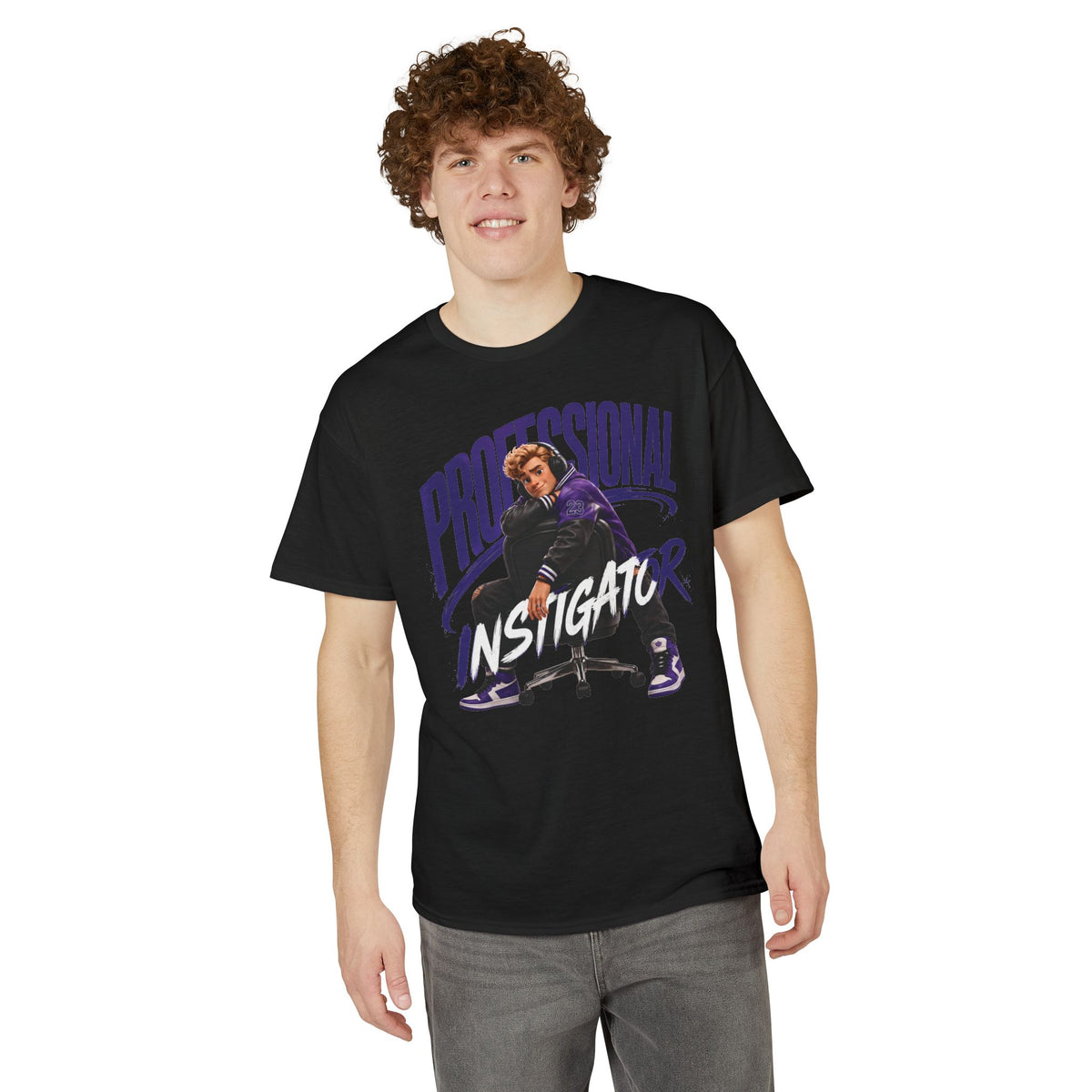 Hot Take Central Professional Instigator Jake Graphic T Shirt