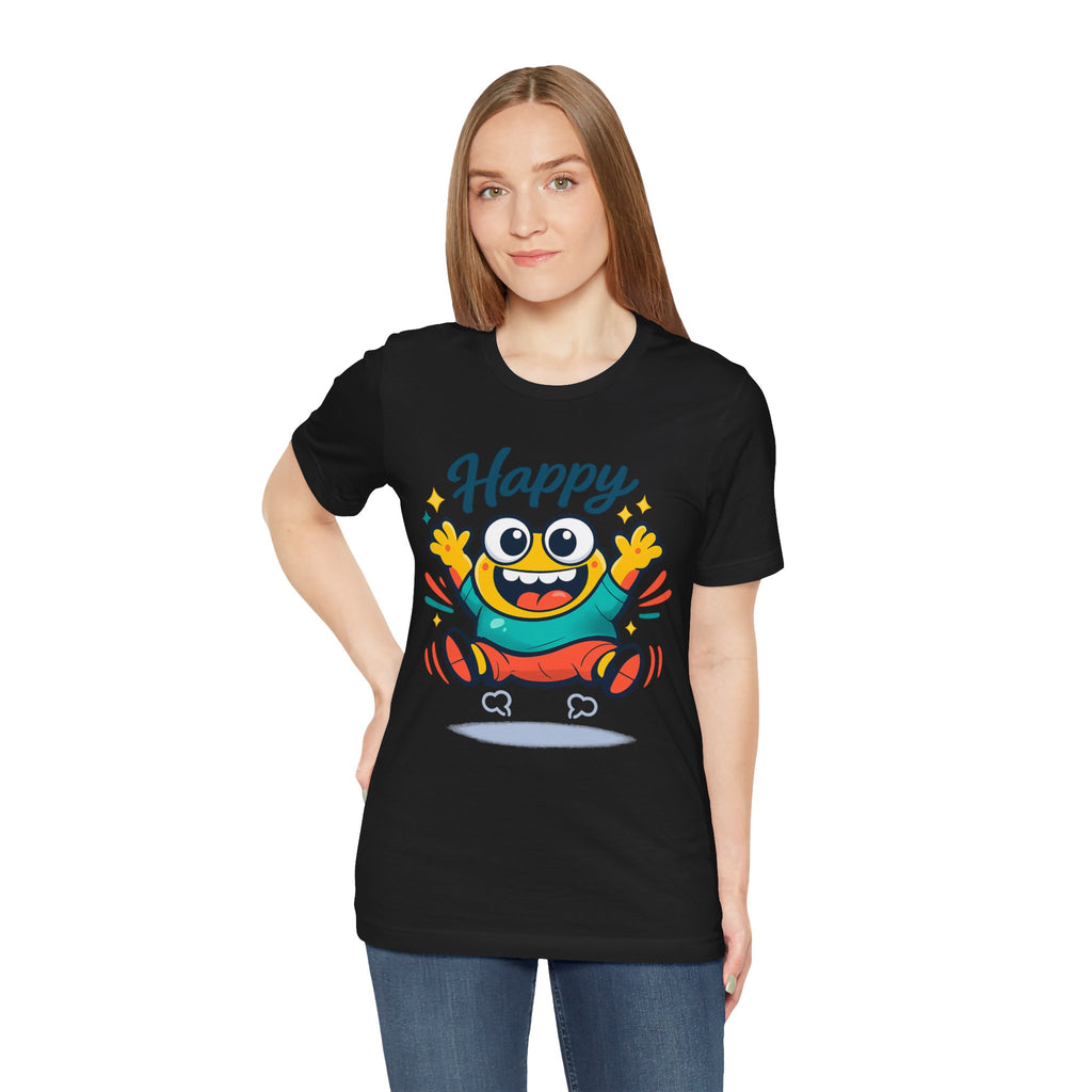 Happy Mood Blob T Shirt Cute Kawaii Graphic Tee