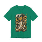 Play Like a Legend Soccer Graphic T Shirt