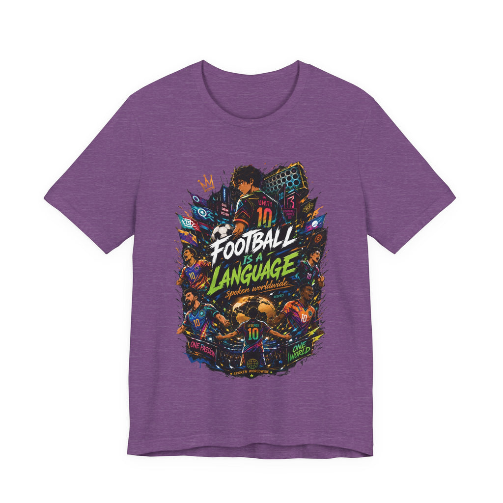 Football Is a Language Graphic T Shirt