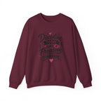 Crewneck Sweatshirt — "Discipline Today Leads to Freedom Tomorrow" Motivational Graphic