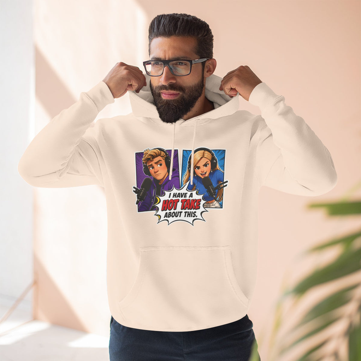 Hot Take Central Jake and Emma I Have a Hot Take Hoodie