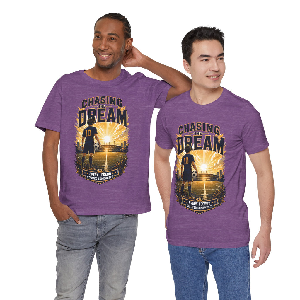 Chasing the Dream Soccer Graphic T Shirt